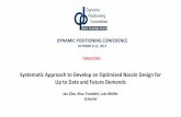 Systematic Approach to Develop an Optimized Nozzle Design for … · 2017. 10. 19. · DYNAMIC POSITIONING CONFERENCE OCTOBER 9‐11, 2017 THRUSTERS Systematic Approach to Develop