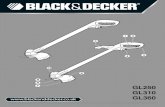 GL250 GL310 GL360 - DeWaltservice.dewalt.co.uk/PDMSDocuments/EU/Docs/docpdf/gl250, gl310, … · ENGLISH (Original instructions) Intended use. Your Black & Decker trimmer has been