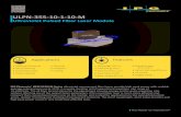 ULPN-355-10-1-10-M · PDF file ULPN-355-10-1-10-M Ultraviolet Pulsed Fiber Laser Module IPG Photonics’ NEW ULPN-M Series ultraviolet nanosecond fiber lasers provide high peak power
