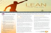 LEAN · a Lean Six Sigma master Black Belt and certified Lean Gold Practitioner with Lean CPA, to help establish and implement the necessary methodology needed to develop the new