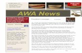 Upcoming events AWA News AWA...to do the base for the 2002 PGA Tour’s FBR Open Trophy (now called the Waste Management Phoenix Open). The wood base starts as a Mesquite blank about