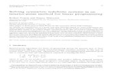 Solving symmetric indefinite systems in an interior …users.iems.northwestern.edu/.../Ref4AugmentedSystems.pdfreducing these systems to the positive definite "normal equations" that