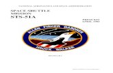 SPACE SHUTTLE MISSION STS-51A - NASA...Edited by Richard W. Orloff, 01/2001/Page 2 STS-51A INSIGNIA S84-40148 -- The space shuttle Discovery en route to Earth orbit for NASA's 51-A