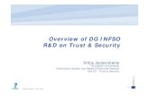 O i f DG INFSO Overview of DG INFSO R&D on Trust & Securitydocbox.etsi.org/Workshop/2012/201201_SECURITYWORKSHOP/1_IN… · “IT Security” Standardisation roadmapppp pys for 8