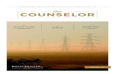 the COUNSELOR€¦ · Practice Certification: The listing of areas of ... Associate 6 THE COUNSELOR. 8 THE COUNSELOR PEOPLE OF PURPOSE People of Purpose ... BIM, Revit, Procore, and