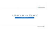 HIMSS DAVIES AWARD€¦ · HIMSS DAVIES AWARD CLEVELAND CLINIC. DAVIES SITE VISIT 2 VITAL SCOUT SM | INTRODUCTION ... VALUE | IMPACT BY THE NUMBERS 1,729‐Patient Beds under surveillance