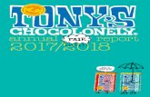 air 2017/2018 - Tony's Chocolonely · those plans. you can read about the study in the separate section of the Chocolonely ... mission. Together we make 100% slave free the norm in