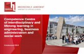 Competence Centre of interdisciplinary and lifelong learning in engineering, business ... · 2017. 1. 4. · Master of Arts Market-orientated Management (German courses) Master of