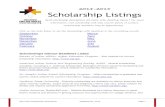2014-2015 Scholarship Listingssdsca.weebly.com/.../12000575/2014-2015_scholarship... · U.S. Senate Youth Program Scholarship – The U.S. Senate Youth Scholarship Program is a nationwide