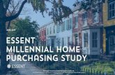 JUNE 2017 ESSENT MILLENNIAL HOME purchasing STUDY...homebuying - one that specifically lays out the process step-by-step and specifically explains closing costs, mortgage terms and