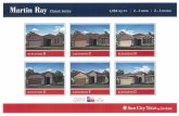 Martin 2- Ray 1,982 SQ. FT. 2- 3 BEDS 3 BATHS Classic ... · Sun City Texas reserves the right to revise specification and dimensions without notice. Flooring, appliances, room sizes,