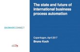 State and future of international business process automation · Automation challenges for multinational businesses (2) page 7 “Main reasons for payment delays by domestic B2B customers”