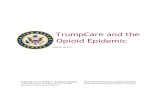 TrumpCare and the Opioid Epidemic Epidemic... · 2017. 6. 29. · are also substantial costs beyond the treatment of opioid overdose. The cost of caring for babies born with opioid