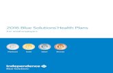 2016 Blue Solutions Heath l Panl s - WhatCountsmedia.whatcounts.com/.../2016IBXBlueSolutionsOverviewBrochure.pdf · emergency services, preventive care, prescription drugs, and pediatric