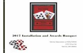 2017 Installation and Awards Banquetyakimaassociationofrealtors.com/files/documents/... · Diana Juarez (not pictured), Rick Lind, Melodi McCoy (not pictured), Joanne Melton (Secretary-Treasurer),
