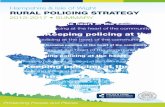 2014 Rural Policing Strategy Brochure · Thematic Areas • Farm and Agricultural Crime – Acquisitive crime ranging from theft of metal to farm equipment and livestock continues