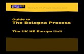 Guide to The Bologna Process - WordPress.com · 4 Contents page 6 8 10 14 18 20 22 24 28 30 32 34 36 38 Key dates in the Bologna Process Decision-making in the Bologna Process Key