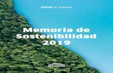 Memoria de Sostenibilidad 2019 - engie.es · MEMORIA DE SOSTENIBILIDAD ENGIE 2019 #6 Carta de Presentación ENGIE en España es un actor comprometido con la sostenibilidad. Por segundo