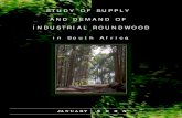 Study of Supply and Demand of Industrial Roundwood...1. Reports on Commercial Timber Resources and Primary Roundwood Processing in South Africa 1991 Œ 2002 2. Forestry Guide Plan
