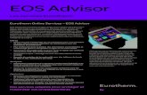 EOS Advisor - sepem-permanent.com€¦ · une interface 'Web' simple et intuitive. EOS Advisor permet aux utilisateurs autorisés de retrouver facilement un certificat d'étalonnage