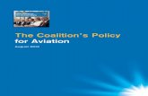 The Coalition’s Policy for Aviation/media/Committees/fapa_ctte/estimates/bu… · manufacturing or air ambulances – is what makes the industry tick. Without them, the aviation