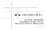 Digital Indicator Quick Start Manual · Quick Start Manual Rev 2.44 - Software Versions 3.xx Page 10 003R-620-244 Ring Networks: Multiple Instruments to PC (RXD,TXD,GND) Instruments