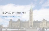 EDAC on the Hill - Home - EDAC on the Hill 2017 Report to Members . EDAC on the Hill Every day, EDAC