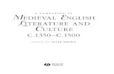 A COMPANION TO MEDIEVAL ENGLISH LITERATURE AND …download.e-bookshelf.de/download/0000/5976/41/L-G-0000597641... · 1. English literature—Middle English, 1100–1500—History