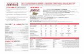 2017 LOUISIANA RAGIN’ CAJUNS FOOTBALL GAME NOTES€¦ · plan to attend an open practice and should be aware of the designated areas around the practice field from which to view