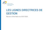 LES LIGNES DIRECTRICES DE GESTION©union-03-07-2020-1.pdf · gestion relatives à la stratégie pluriannuelle de pilotage des ressources humaines et en matière de promotion et de