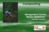 Composting - University Of Maryland · What is the Stuff? Brown stuff is dead, dried plant parts like leaves and pine needles. –Brown stuff is high in the element carbon. Green
