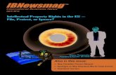 Intellectual Property Rights in the EU – File, Protect, or ...ibnewsmag.com/wordpress/.../05/IBNewsmag-Apr-2014.pdf · latest international BREAKING NEWS – current news items