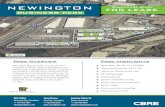NEINON NEWINGTON FOR LEASE SINESS PAR BUSINESS PARK ... · informaion An reliance on his informaion is solel a our on ris R and he R logo are serice mars of R, nc andor is affiliaed