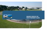 Managed ServiceS for Water treatMent PlantSwater filters, ozone generators, oil and water separators, screening equipment, sludge treatment equipment and many more. A wastewater discharge