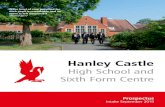 Hanley Castle · 2 Prospectus Intake 2019 Contents Welcome 4 General Details 5 Staff List 6 Hanley Castle 10 Buildings and Facilities 12 Our Values, Aims and Objectives 13 Curriculum