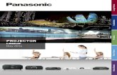 Panasonic Projector Lineup Catalog · PT-DZ21K PT-DS20KOptical Panel type 24.4 mm (0.96 inches) DLP™ chip x 3 24.1 mm (0.95 inches) DLP™ chip x 3 Aspect ratio 16:10 4:3 Lamp 465