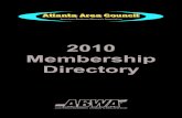 2010 Membership Directory · Vehicle Buying Tips Joie Hain North Fulton Express Network Denise Gines Atlanta Peach Chapter Time Management “Women are Resilient” Tamiko Leverette