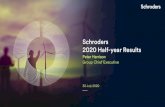 Schroders 2020 Half-year Results · raising activity – Net new business of £9.1bn, AUM now almost £70bn Joint Ventures & Associates BoCom Schroders Axis Asset Management 11 Schroders