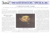 Windsor Historical Society Windsor Walk€¦ · The oil portrait portrays a petite, pretty lady with an air of tranquility. Her 1893 journal narrates weather patterns, farm chores,