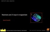 OSNS - Neutrons and X-rays in magnetism · 16th Oxford School on Neutron Scattering | Navid Qureshi THE EUROPEAN NEUTRON SOURCE Result: Diffraction pattern 0 20 40 60 80 100 120 140