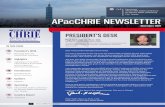 Upcoming: APacCHRIE 2020 Conference 27-30 May 2020, Kaohsiung City ...€¦ · APacCHRIE 2020 Conference 27-30 May 2020, Kaohsiung City, Taiwan Pg.8 November 2019. 2 APacCHRIE Newsletter