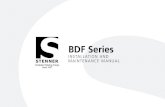BDF IMM 07 - Depco Pump Company · BDF Series INSTALLATION AND MAINTENANCE MANUAL Peristaltic Metering Pumps Since 1957