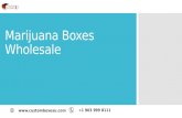 Marijuana Boxes Wholesale with Printed logo & Design in London UK