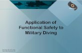 Application of Functional Safety to Military Diving · Credentials Open Safety are the only company in the whole of the dive industry to have been certified to a recognised functional