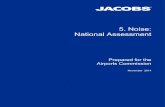 Noise: national assessment - GOV UK · AIRPORTS COMMISSION NOISE: NATIONAL ASSESSMENT Contents Executive Summary i 1. Introduction 1 2. Methodology and Legislation 2 2.1 Methodology