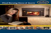 Wood Burning Stoves & Inserts WOOD BURNING STOVES AND … · 2017. 2. 1. · so can your stove or fireplace. Avalon has beautifully designed works of art to let your personal expression