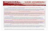 INFORMATION LAW JOURNAL - Edgeworth Economics · and the EDDE Journal) provides information about current legal and technology developments in information security, privacy, cloud
