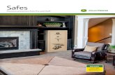 Safes - PrairieCoast equipment · your valuables and guns in a safe place. John Deere offers a complete line of high-quality, affordable safes that combine superior crafts-manship,