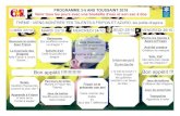 PROGRAMME 3-5 ANS TOUSSAINT 2018 - Centre 1000 loisirscentremilleloisirs.fr/wp-content/uploads/2015/09/PROGRAMME-3-5-A… · PROGRAMME 3-5 ANS TOUSSAINT 2018 Venir tous les jours