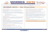 Classification and Labelling of Chemicals (GHS) for Canadian … · 2019. 11. 13. · With WHMIS 2015, SDSs and labels for products originating within and outside of Canada will share